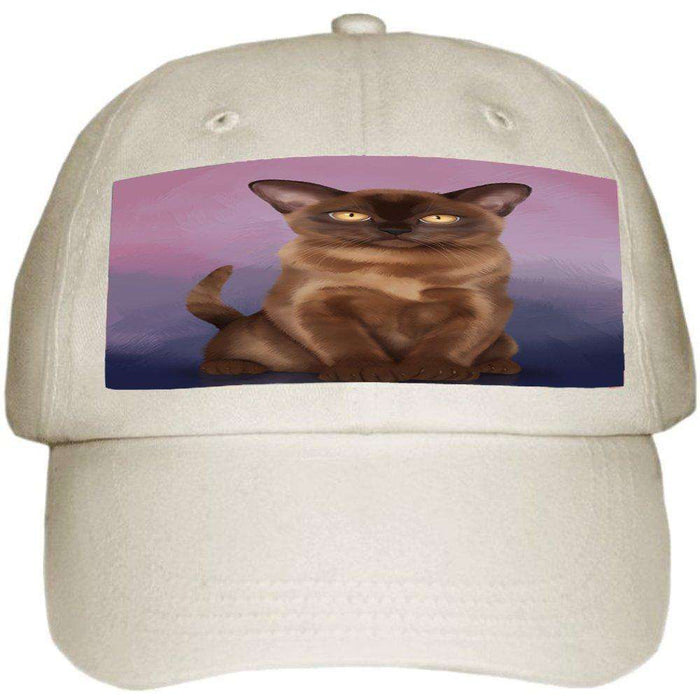 Bermese Sable Cat Ball Hat Cap