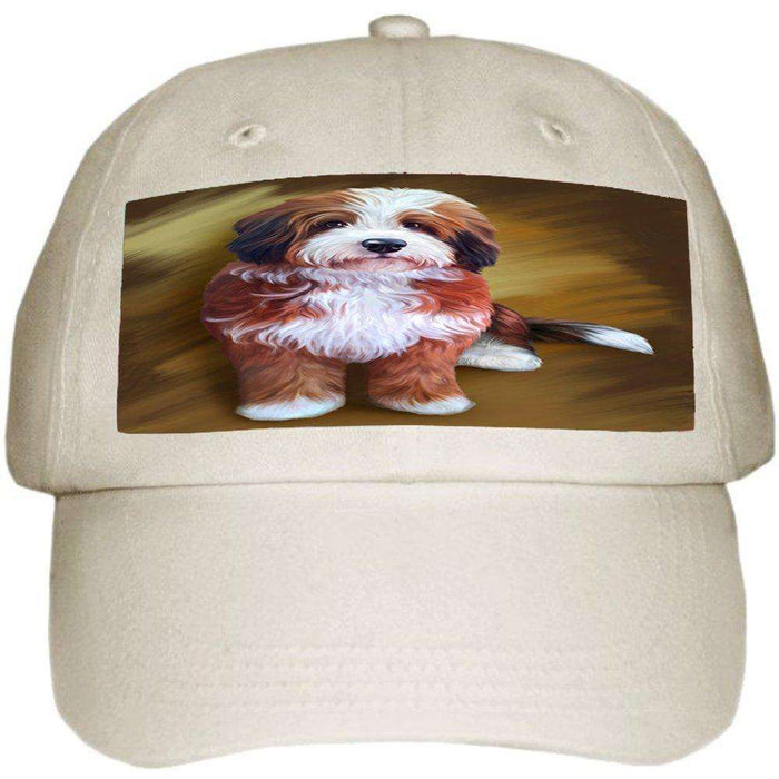 Bernedoodle Dog Ball Hat Cap