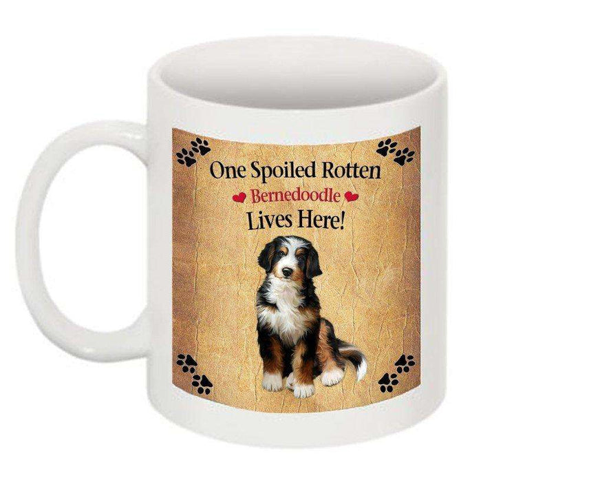 Bernedoodle Spoiled Rotten Dog Mug