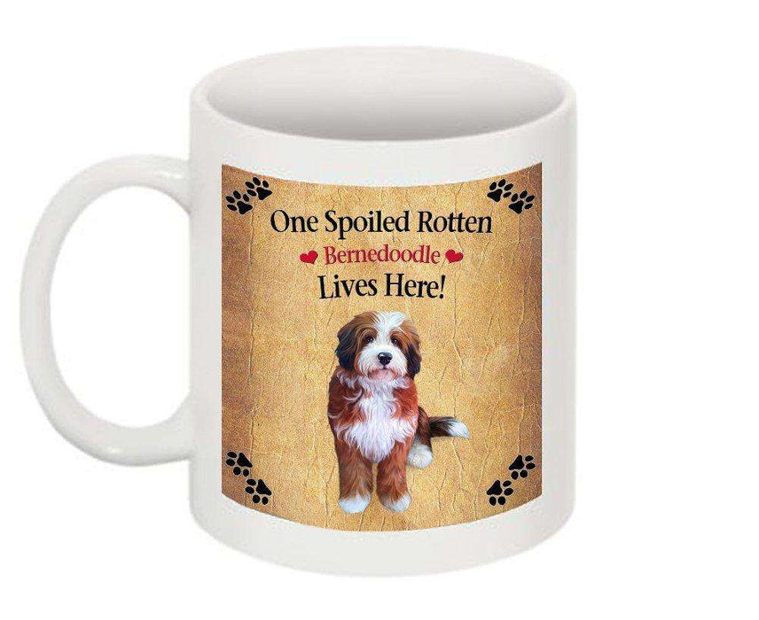 Bernedoodle Spoiled Rotten Dog Mug