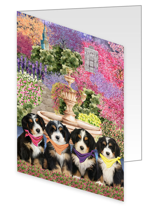 Bernedoodle Greeting Cards & Note Cards, Explore a Variety of Personalized Designs, Custom, Invitation Card with Envelopes, Dog and Pet Lovers Gift