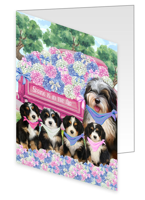 Bernedoodle Greeting Cards & Note Cards, Explore a Variety of Custom Designs, Personalized, Invitation Card with Envelopes, Gift for Dog and Pet Lovers