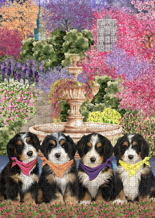 Bernedoodle Jigsaw Puzzle: Interlocking Puzzles Games for Adult, Explore a Variety of Custom Designs, Personalized, Pet and Cat Lovers Gift