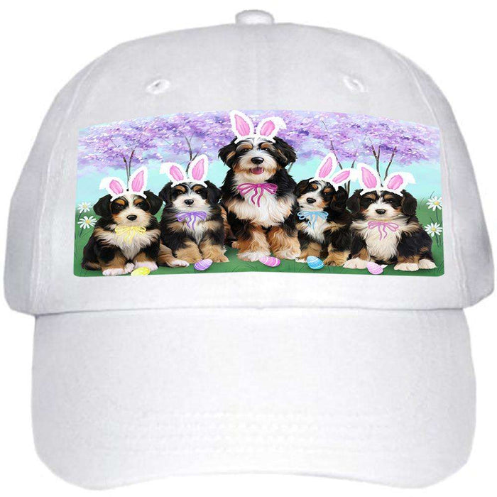 Bernedoodles Dog Easter Holiday Ball Hat Cap HAT51129