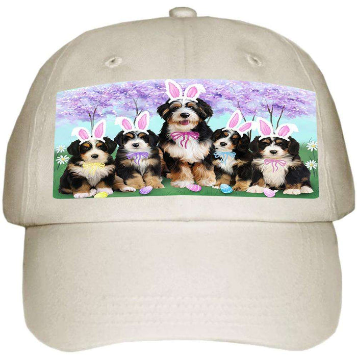 Bernedoodles Dog Easter Holiday Ball Hat Cap HAT51129