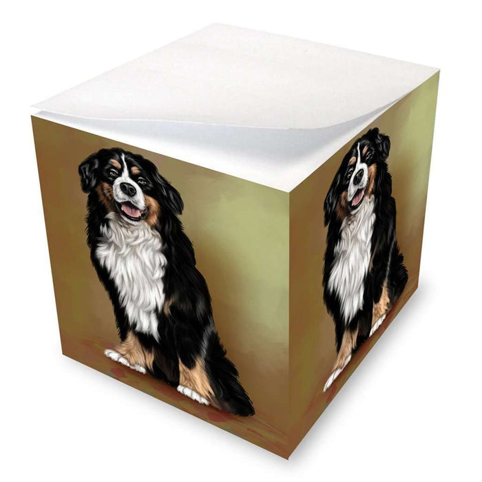 Bernese Mountain Adult Dog Note Cube