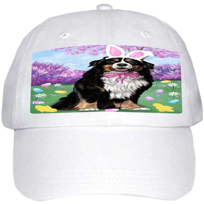 Bernese Mountain Dog Easter Holiday Ball Hat Cap HAT50883