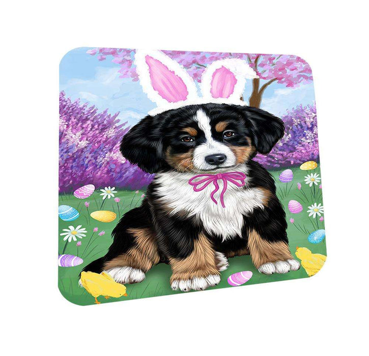 Bernese Mountain Dog Easter Holiday Coasters Set of 4 CST49010