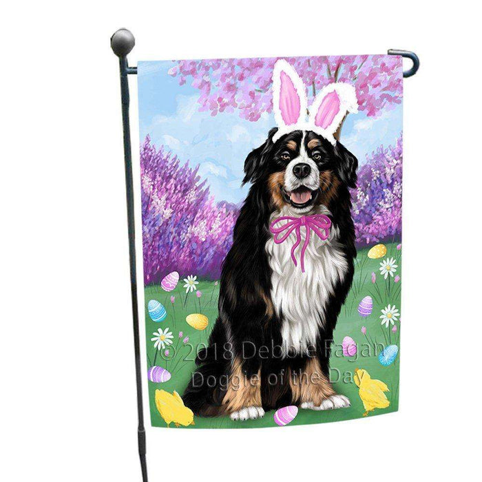 Bernese Mountain Dog Easter Holiday Garden Flag GFLG48959
