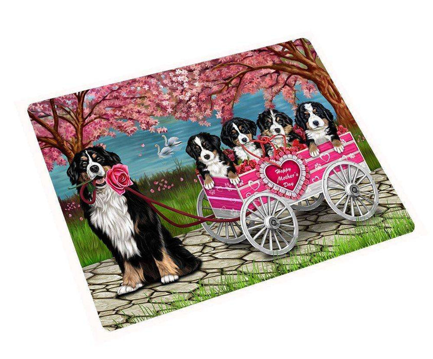 Bernese Mountain Dog Mother's Day Cutting Board