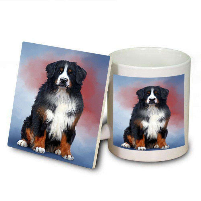 Bernese Mountain Dog Mug and Coaster Set MUC48280
