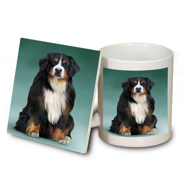 Bernese Mountain Dog Mug and Coaster Set MUC48282