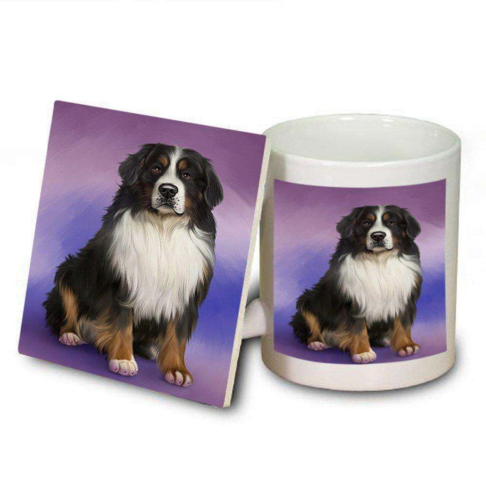 Bernese Mountain Dog Mug and Coaster Set MUC48283