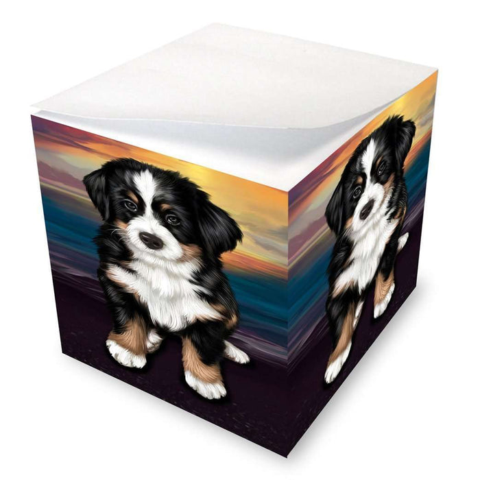 Bernese Mountain Dog Note Cube