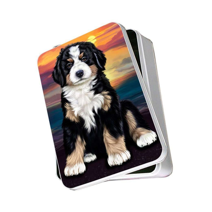 Bernese Mountain Dog Photo Storage Tin