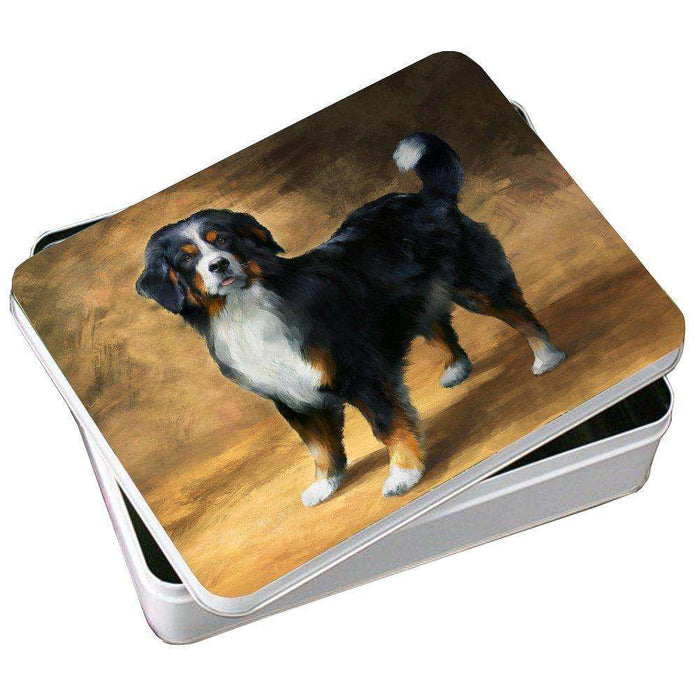 Bernese Mountain Dog Photo Storage Tin