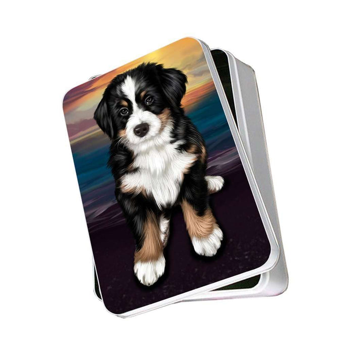 Bernese Mountain Dog Photo Storage Tin