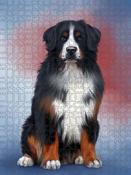 Bernese Mountain Dog Puzzle with Photo Tin PUZL48717