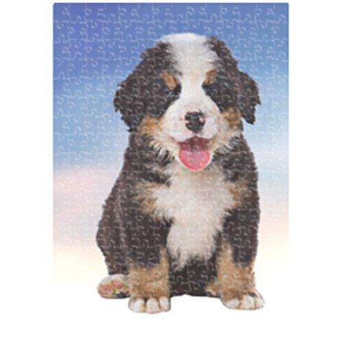 Bernese Mountain Puppy Dog Puzzle 500 Pc. with Photo Tin