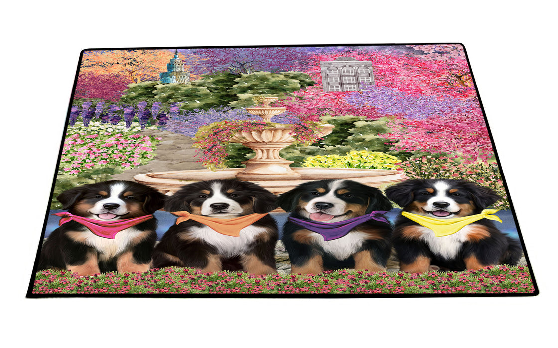 Bernese Mountain Floor Mats and Doormat: Explore a Variety of Designs, Custom, Anti-Slip Welcome Mat for Outdoor and Indoor, Personalized Gift for Dog Lovers