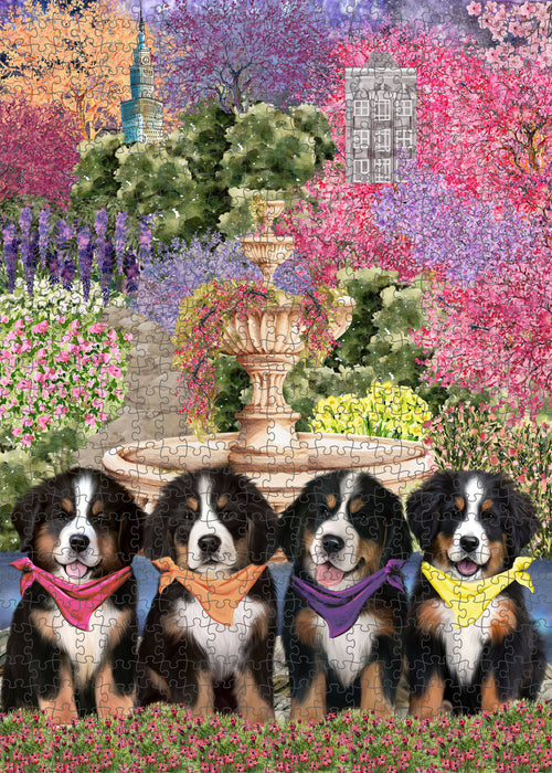 Bernese Mountain Jigsaw Puzzle: Explore a Variety of Personalized Designs, Interlocking Puzzles Games for Adult, Custom, Cat Lover's Gifts