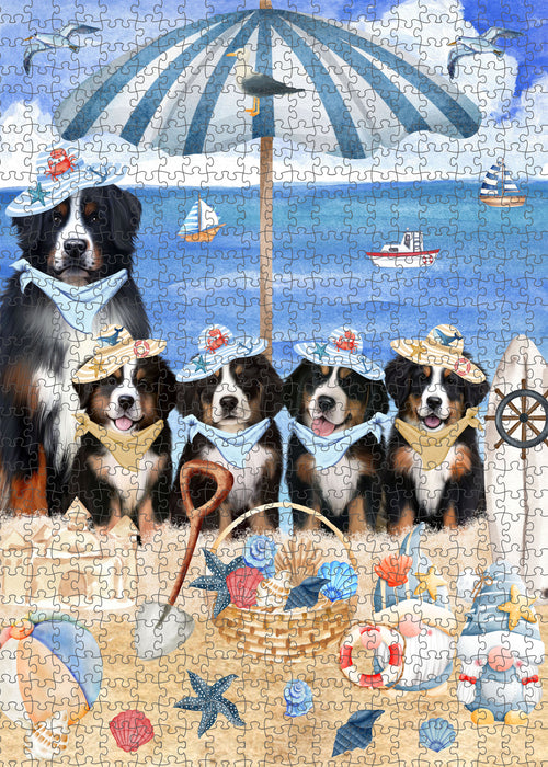 Bernese Mountain Jigsaw Puzzle, Interlocking Puzzles Games for Adult, Explore a Variety of Designs, Personalized, Custom,  Gift for Pet and Cat Lovers