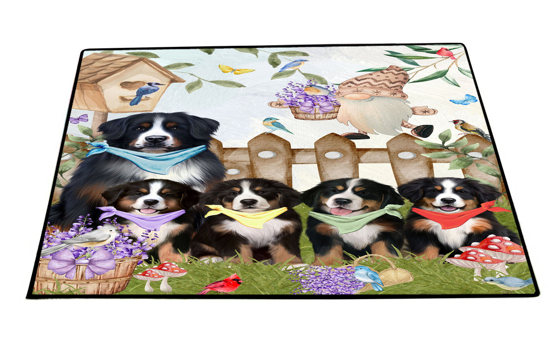 Bernese Mountain Floor Mat and Door Mats, Explore a Variety of Designs, Personalized, Anti-Slip Welcome Mat for Outdoor and Indoor, Custom Gift for Dog Lovers