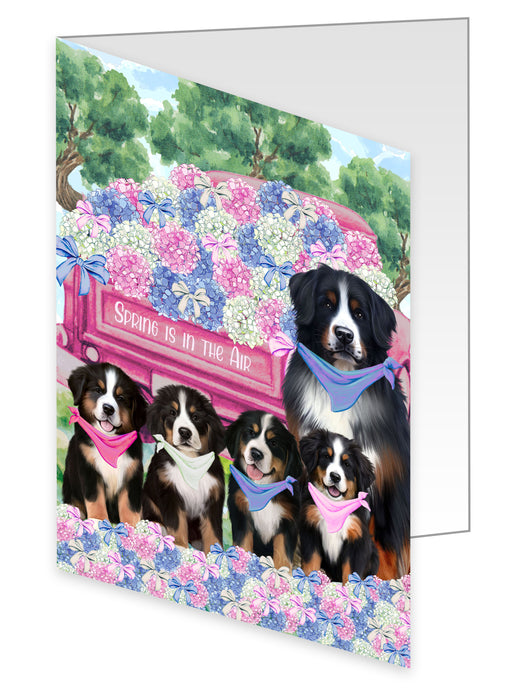 Bernese Mountain Greeting Cards & Note Cards with Envelopes: Explore a Variety of Designs, Custom, Invitation Card Multi Pack, Personalized, Gift for Pet and Dog Lovers