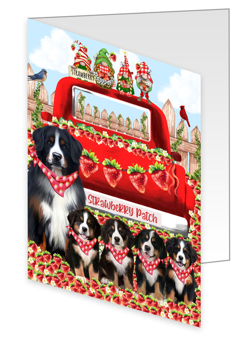 Bernese Mountain Greeting Cards & Note Cards with Envelopes: Explore a Variety of Designs, Custom, Invitation Card Multi Pack, Personalized, Gift for Pet and Dog Lovers