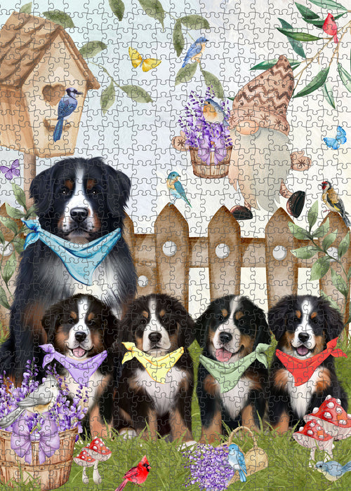 Bernese Mountain Jigsaw Puzzle: Explore a Variety of Designs, Interlocking Puzzles Games for Adult, Custom, Personalized, Gift for Cat and Pet Lovers