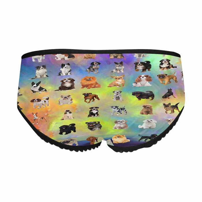 Multi Breed Dogs  Women's All Over Print Classic Briefs