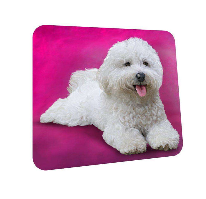 Bichon Frise Dog Coasters Set of 4