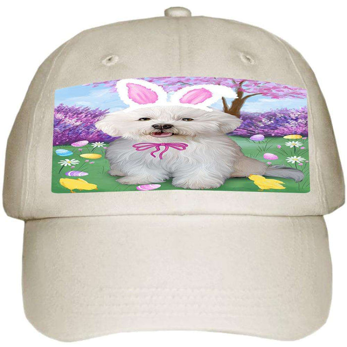 Bichon Frise Dog Easter Holiday Ball Hat Cap HAT50892