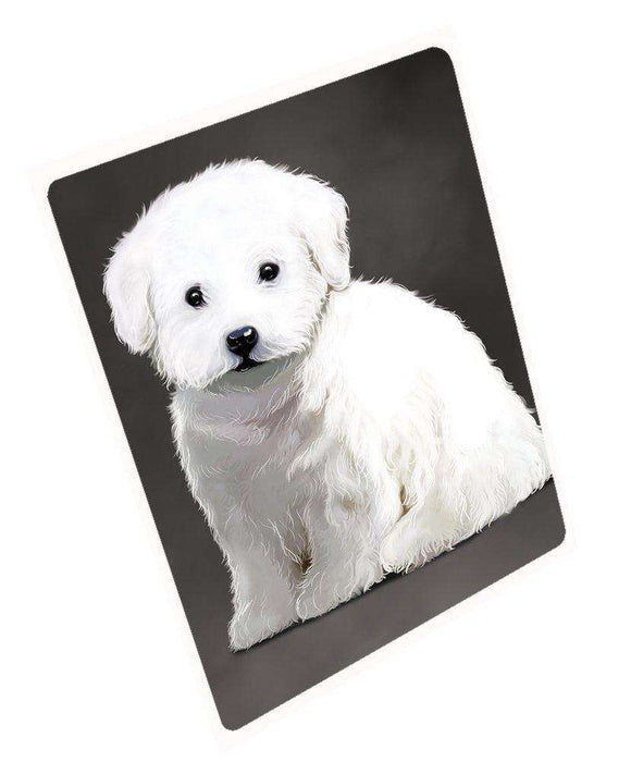 Bichon Frise Dog Large Refrigerator / Dishwasher Magnet 11.5" x 17.6"