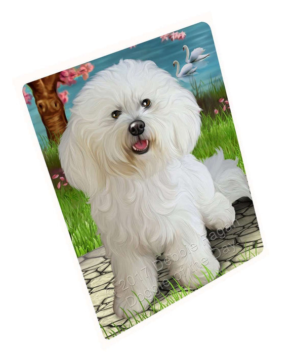 Bichon Frise Dog Magnet Mini (3.5" x 2")