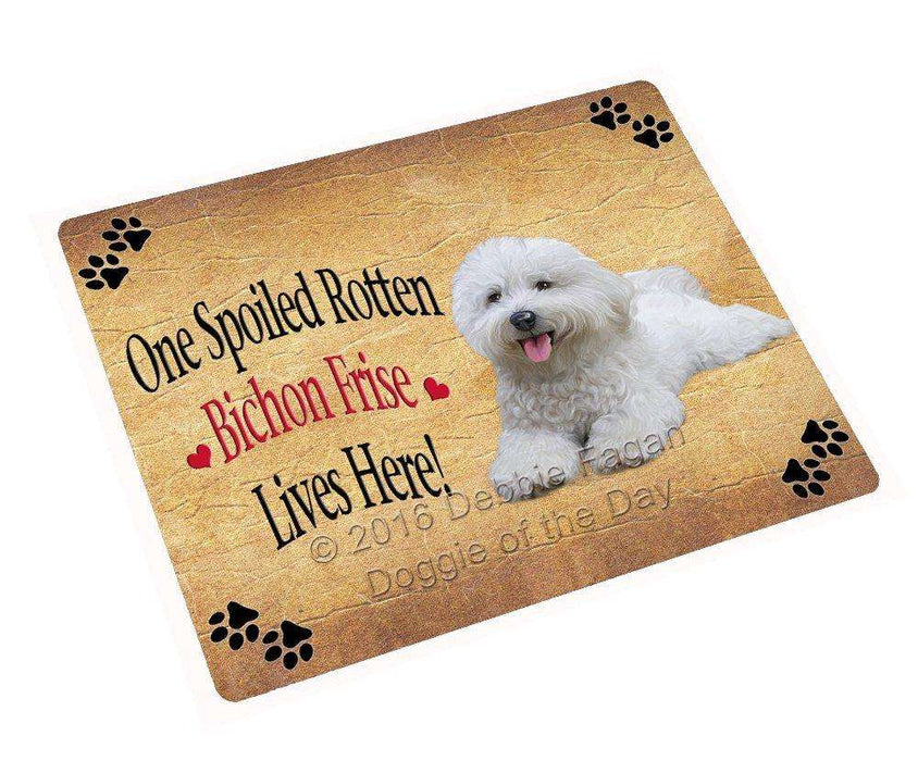 Bichon Frise Spoiled Rotten Dog Magnet