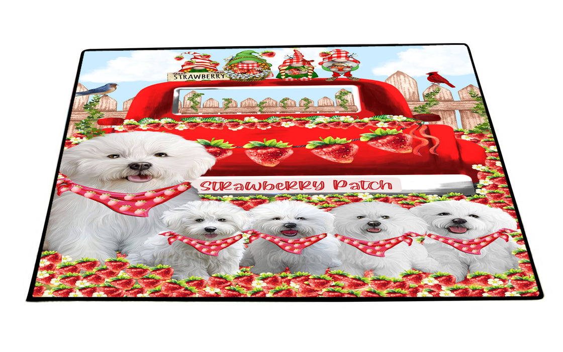 Bichon Frise Floor Mat, Non-Slip Door Mats for Indoor and Outdoor, Custom, Explore a Variety of Personalized Designs, Dog Gift for Pet Lovers