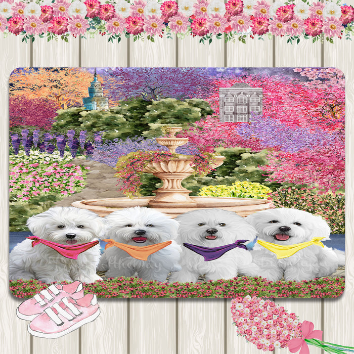 Bichon Frise Area Rug and Runner: Explore a Variety of Designs, Custom, Personalized, Indoor Floor Carpet Rugs for Home and Living Room, Gift for Dog and Pet Lovers