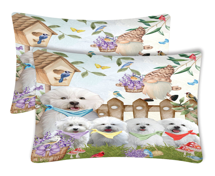 Bichon Frise Pillow Case, Soft and Breathable Pillowcases Set of 2, Explore a Variety of Designs, Personalized, Custom, Gift for Dog Lovers