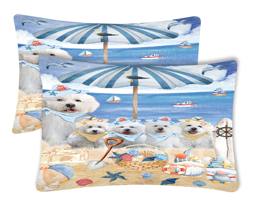 Bichon Frise Pillow Case, Explore a Variety of Designs, Personalized, Soft and Cozy Pillowcases Set of 2, Custom, Dog Lover's Gift