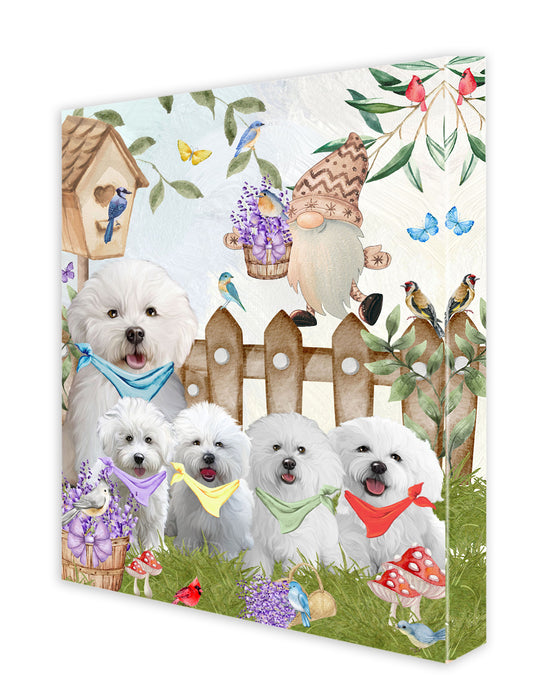 Bichon Frise Canvas: Explore a Variety of Designs, Personalized, Digital Art Wall Painting, Custom, Ready to Hang Room Decor, Dog Gift for Pet Lovers