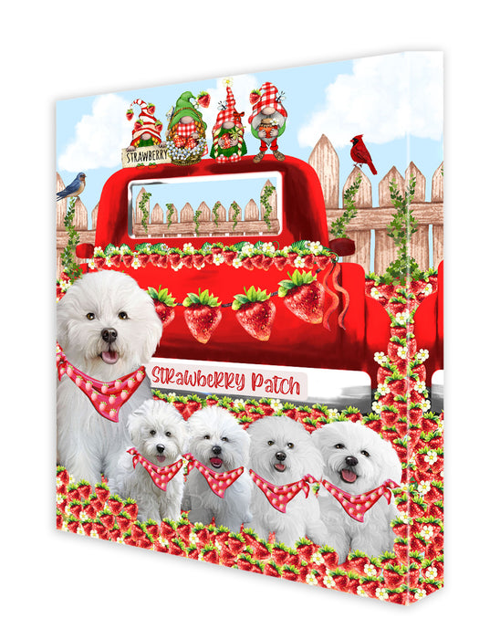 Bichon Frise Canvas: Explore a Variety of Custom Designs, Personalized, Digital Art Wall Painting, Ready to Hang Room Decor, Gift for Pet & Dog Lovers