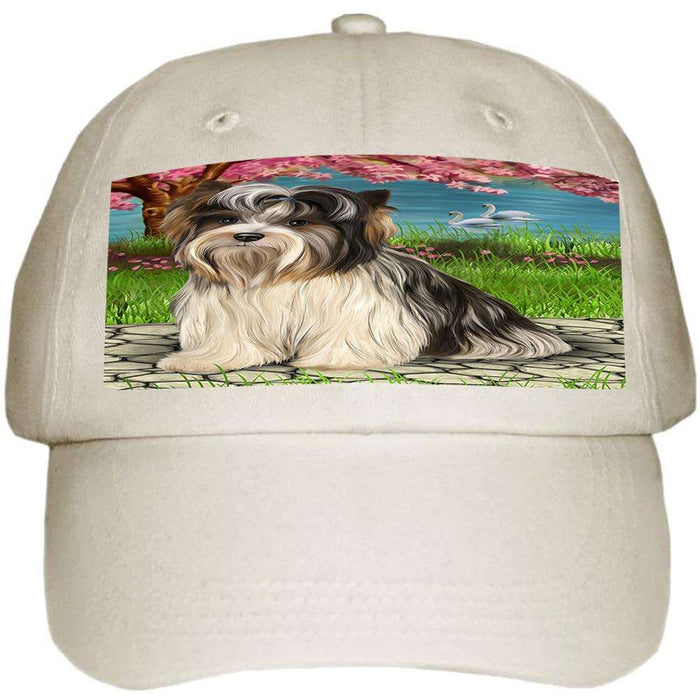 Biewer Terrier Dog Ball Hat Cap HAT58941