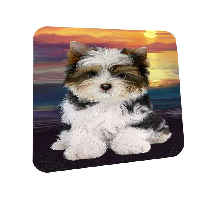 Biewer Terrier Dog Coasters Set of 4 CST51690