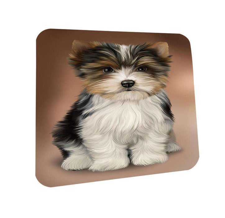 Biewer Terrier Dog Coasters Set of 4 CST51694