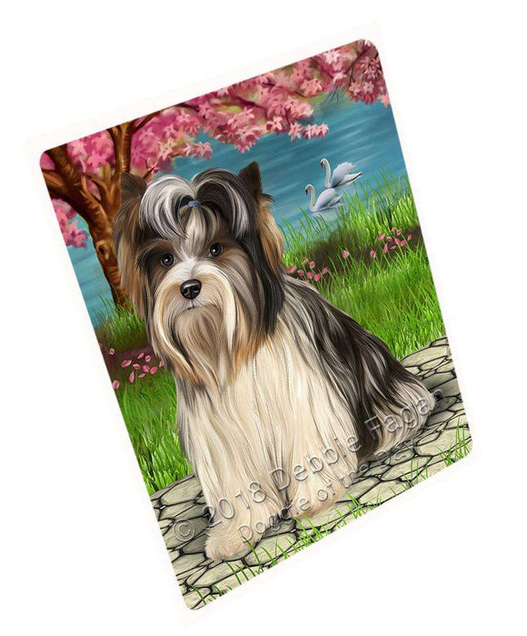 Biewer Terrier Dog Cutting Board C59457