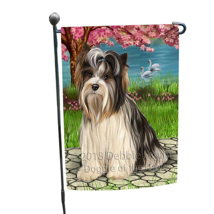 Biewer Terrier Dog Garden Flag GFLG51733