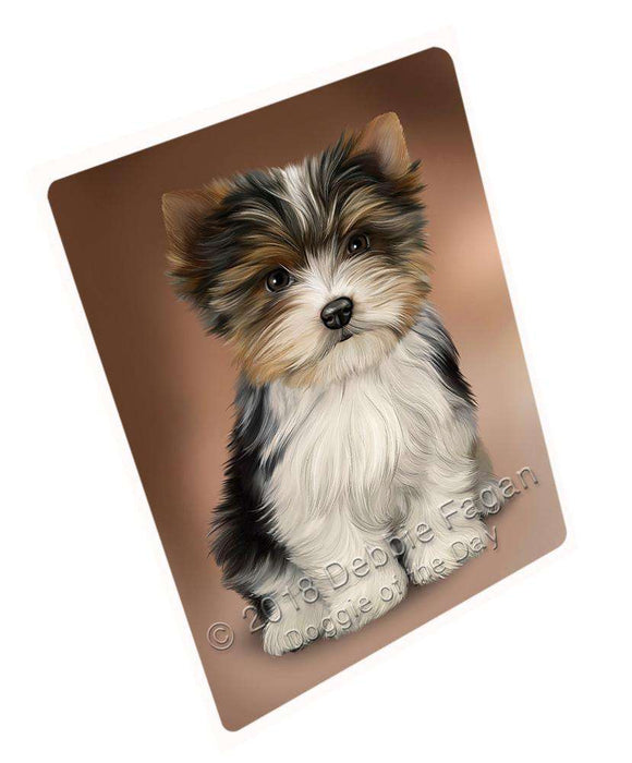 Biewer Terrier Dog Large Refrigerator / Dishwasher Magnet RMAG70908