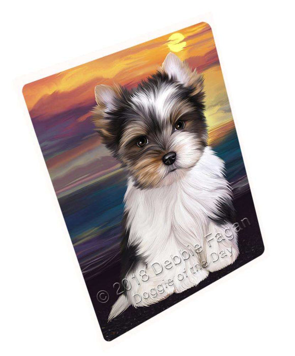 Biewer Terrier Dog Magnet Mini (3.5" x 2") MAG59448