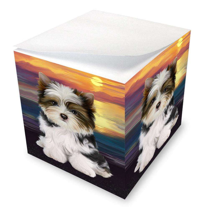 Biewer Terrier Dog Note Cube NOC51731